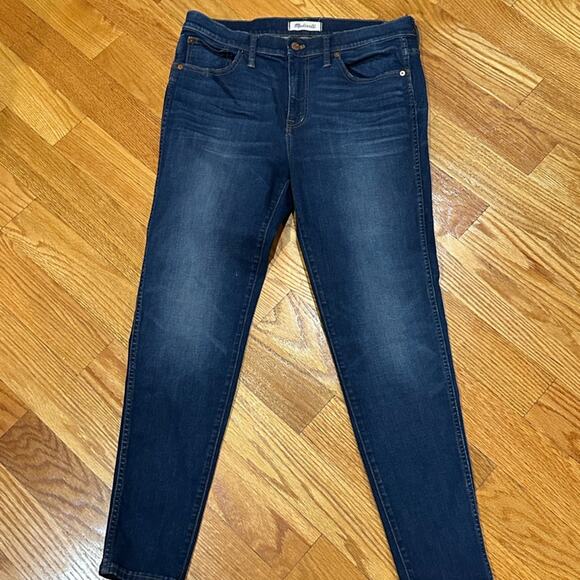 Madewell 9” high riser skinny skinny jeans size 32